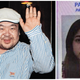 Kim Jong-nam a la izquierda y Siti Aisyah a la derecha. Imágenes: AP